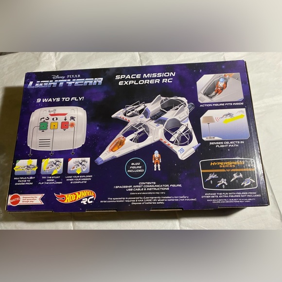Buzz Lightyear remote control spaceship - Picture 5 of 8